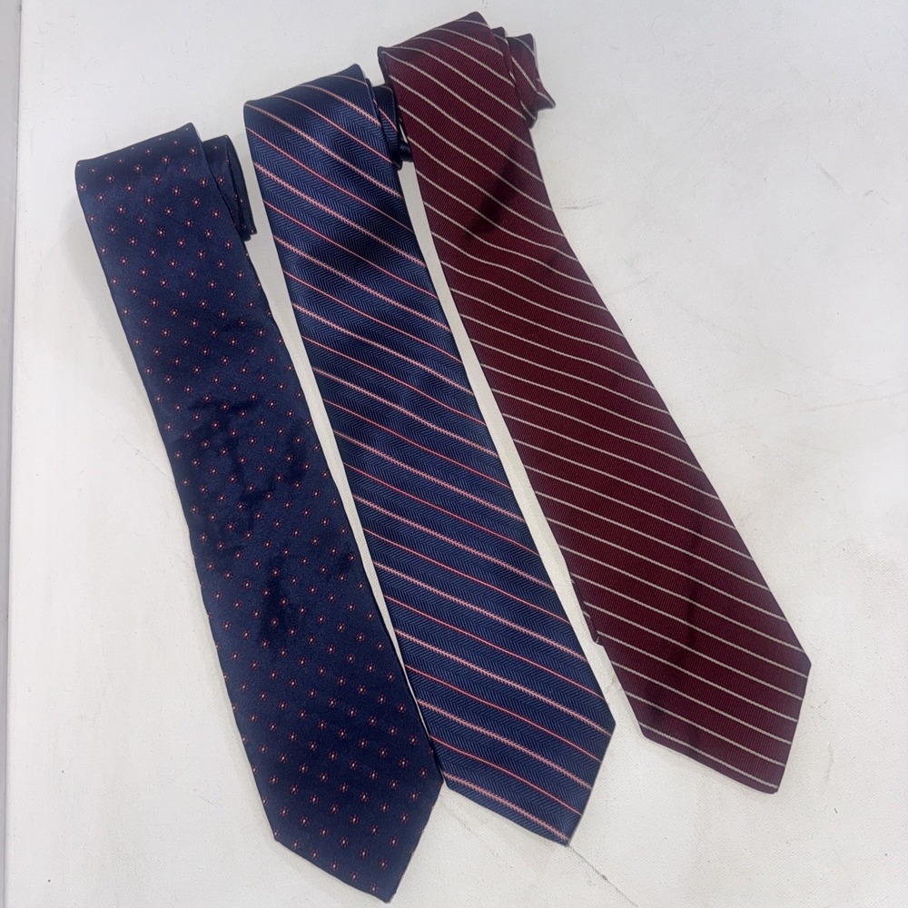 Vintage Novelty Brooks Brothers Silk Golf USA America Business Tie Lot of 3 New